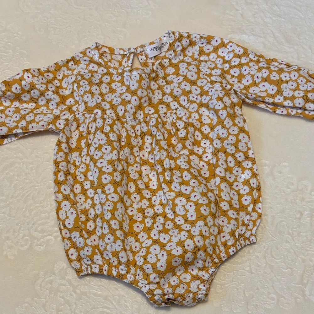 Trendy Littles Floral One Piece